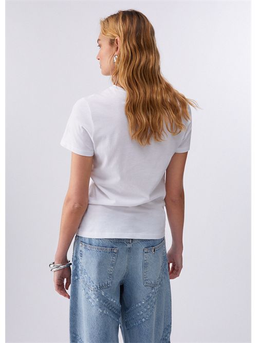 T-shirt con applicazioni LIU JO | WA6491JS923/P9353